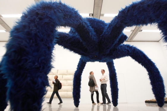 «La veuve bleue» de Pino Pascali, Musée d'art moderne de Vienne. Lisi Niesner / REUTERS