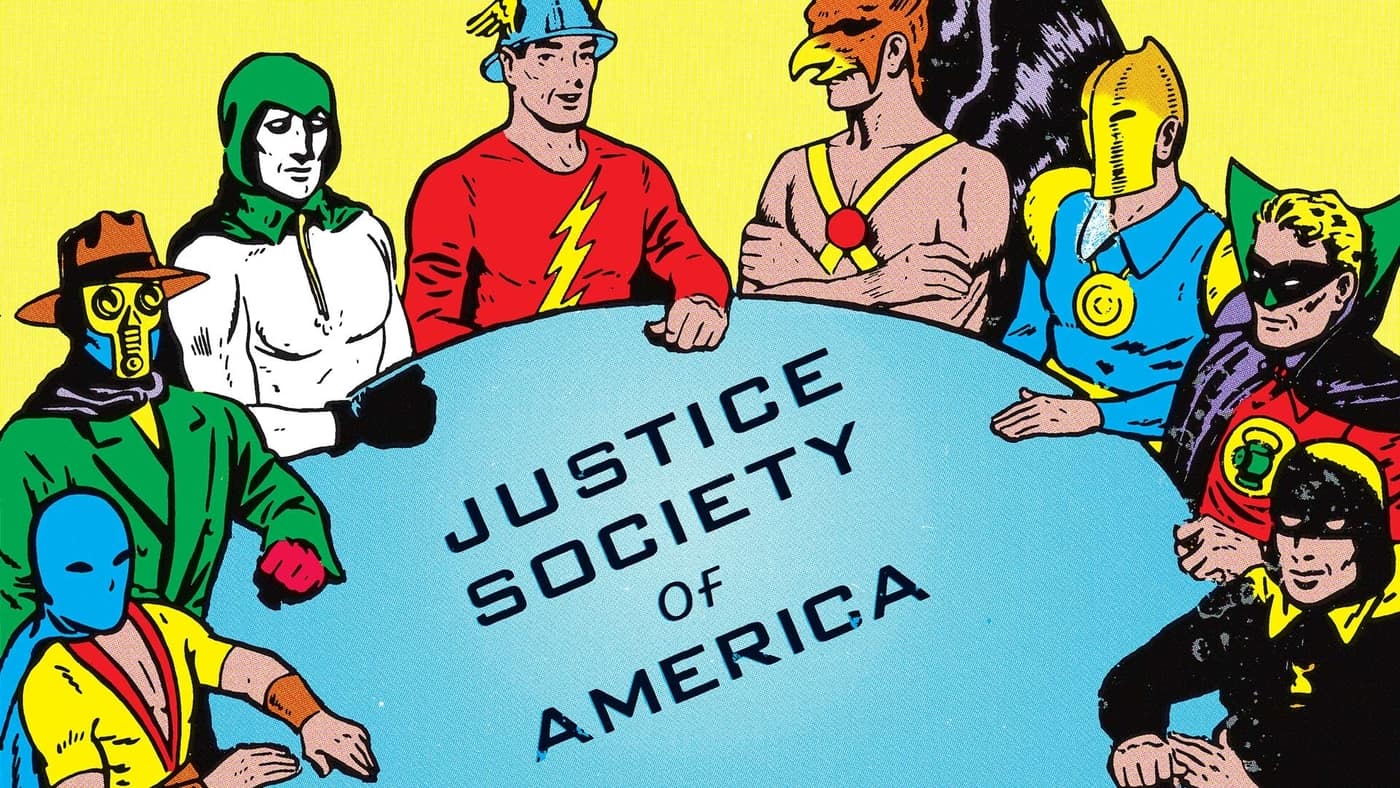 Sociedad de la Justicia de Am&eacute;rica. Fuente: DC Comics