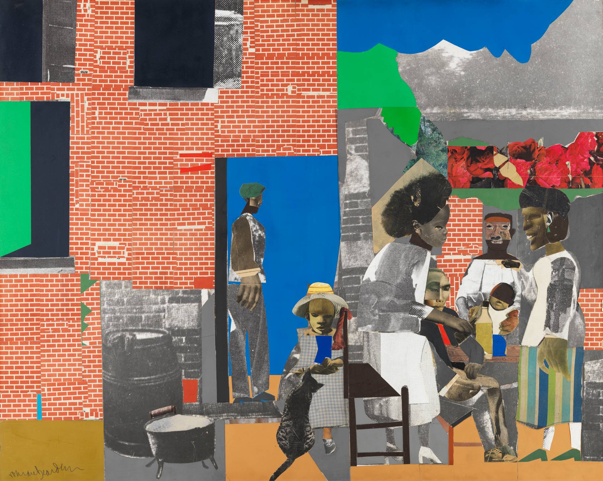 Romare Bearden. FOTO: Museo Thyssen