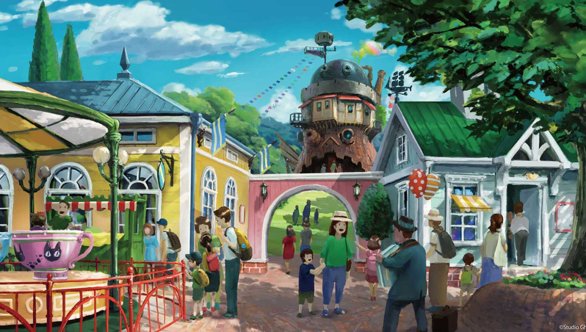 Disfruta del Castillo Vagabundo, Totoro y m&aacute;s en Ghibli Park. Foto: Ghibli Park