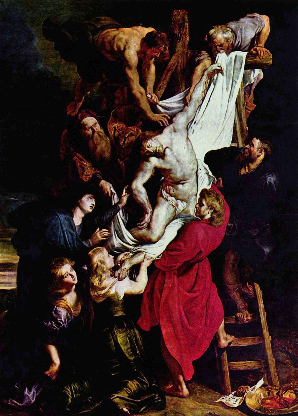 El descendimiento de la cruz El descendimiento de la cruz