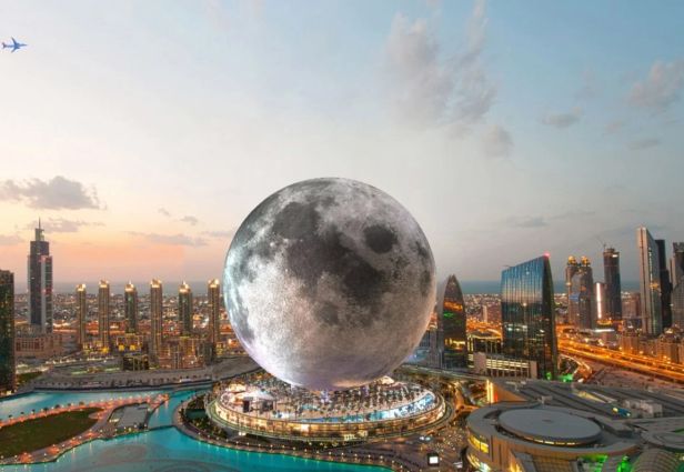 Jetez un œil à Moon Resort, un projet en cours de construction à Dubaï. Source : Moon World Resorts