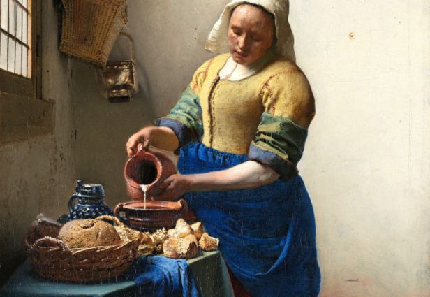 Nouveau secret révélé sur la Laitière de Vermeer. Photo : wikipédia