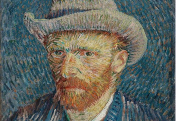 Autoportrait au chapeau de feutre gris, 1887. Vincent van Gogh. Source : Musée Van Gogh