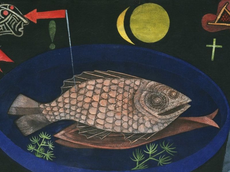 Around the Fish,&nbsp;1926. Paul Klee. Fuente: The Museum of Modern Art