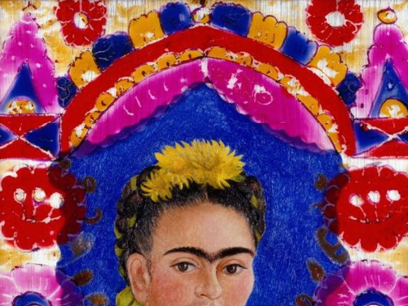 Frida Kahlo, The Frame, 1938. Fuente: Centre Pompidou