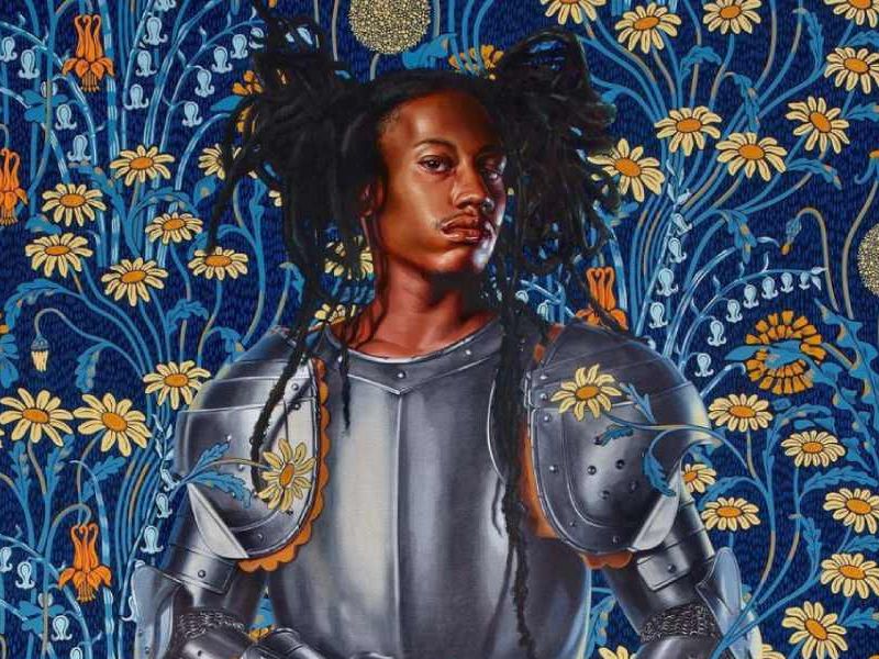 Retrato de Jorge Gitoo Wright hecho por Kehinde Wiley, 2022. Fuente: Kehinde Wiley Instagram