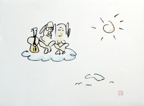 あまり知られていない側面を反映したジョン レノンの絵 華氏マガジン あまり知られていない側面を反映したジョン レノンの絵 華氏マガジン