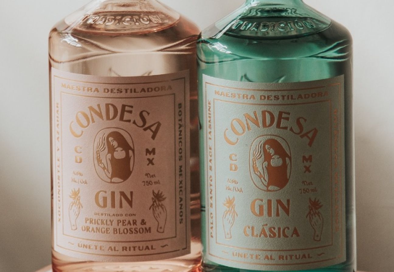Atrévete a usar Condesa Gin para preparar al menos seis cocteles. Fuente: Cortesía