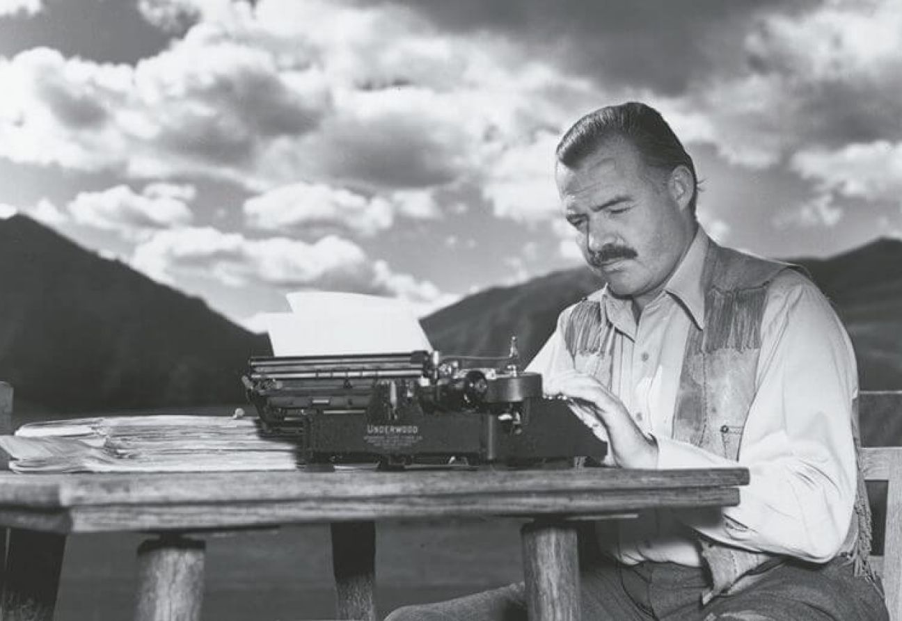 La mayor parte de la obra de Hemingway plantea a un héroe enfrentado a la muerte y que cumple una suerte de código de honor. Fuente: The Hemingway Society.